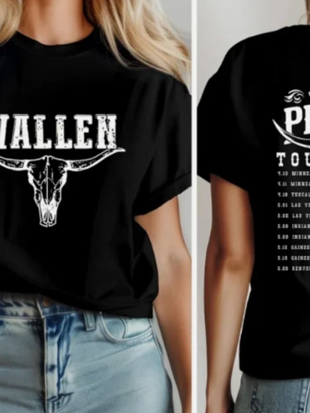Morgan Wallen Still The Problem Tour 2026 Graphic Black T-Shirt